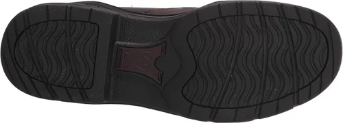 Vista 4 de Ariat Barnyard - Botas de trabajo con cremallera lateral, cómodas botas impermeables para mujer, Café Oscuro, 5.5