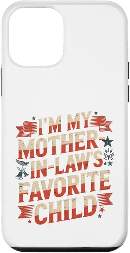 Vista 16 de Im My Mother n Law Favorite Child American Flag Funny Parent Case for iPhone 17