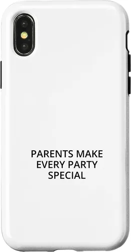 Vista 5 de iPhone 16 Parents make every party special Case