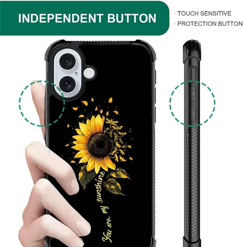 Vista 930 de Funda compatible con iPhone 15, diseño de elefantes africanos, diseño increíble a prueba de golpes, antiarañazos, carcasa trasera de policarbonato
