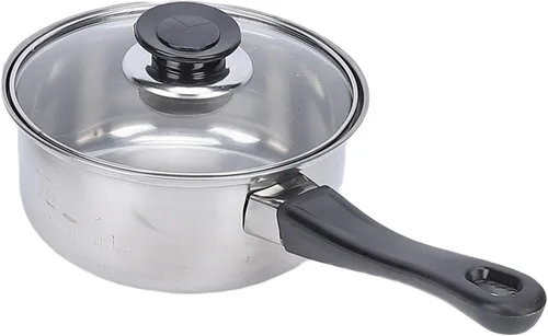 Vista 9 de Pssopp Stainless Steel Cookware Set, Skillets Handle Pots Pans Set for Kitchen Home Various Cooking Methods Stainless Steel Cookware, Heat Proof