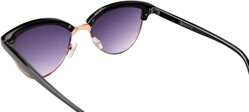 Vista 5 de SOOLALA 2 pares de gafas de lectura de ojo de gato sin montura para mujer