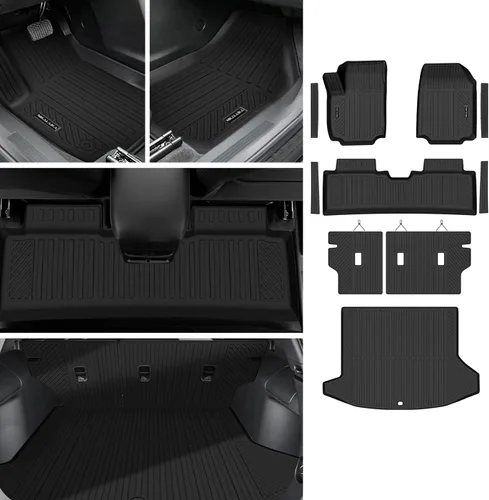 Vista 23 de Alfombrillas y forro de carga para Chevy Suburban 7 asientos 2021-2026