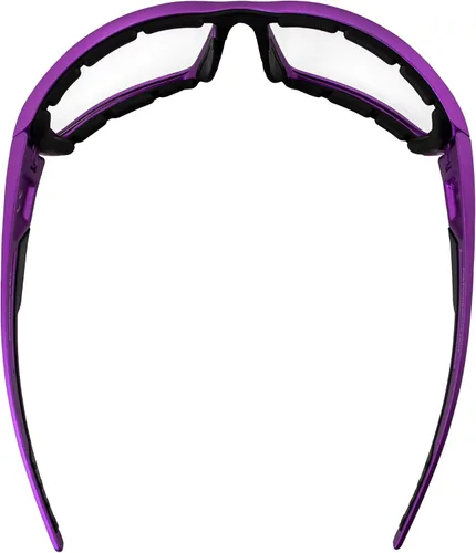 Vista 5 de Global Vision Sly - Gafas de sol acolchadas para mujer, montura metálica morada