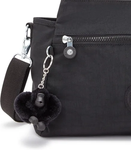 Vista 4 de Kipling Elysia Bolso bandolera convertible sólido, Negro (Black Noir)