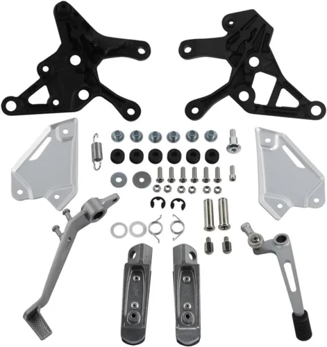 Vista 5 de Estriberas para K & awasaki Z900 para Z 900 2017-2023 2022 2021 2020 2019 2018 Juego de pedales de pedales delanteros de motocicleta