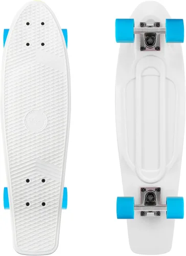 Vista 13 de KMX Classic Retro Mini Cruiser Skateboard for Kids, Teens, Adults Portable Compact Cruiser for Boys,Girls,Students,Beginners & Pros,Smooth