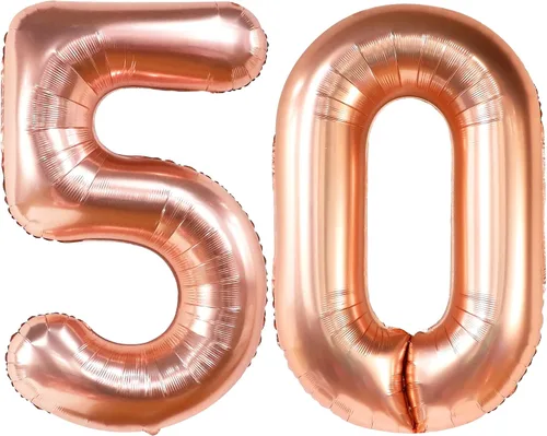 Vista 12 de KatchOn - Globo negro grande del número 50, 40 pulgadas, decoraciones de cumpleaños 50 negro sobre la colina para hombres y mujeres, decoraciones