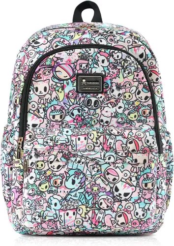 Vista 14 de Tokidoki Mochila con llavero Unicorno linda mochila de viaje para laptop para mujer, bolsa casual, mochila ligera, mochila de día