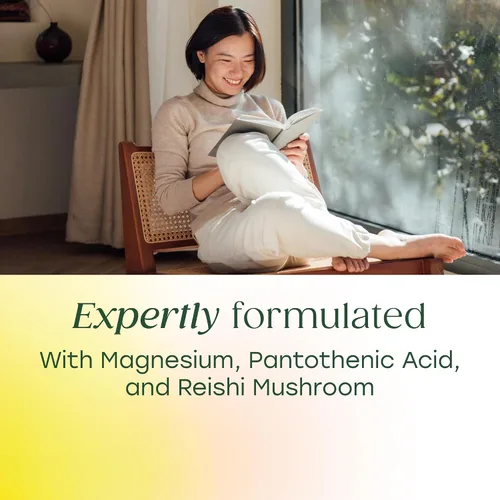 Vista 4 de MegaFood Fuerza suprarrenal - Suplementos de apoyo suprarrenal con ashwagandha y glicinato de magnesio, vitamina C, albahaca sagrada, astrágalo
