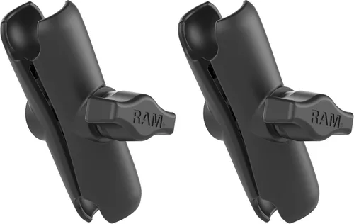 Vista 5 de RAM Mounts RAM-B-201U-C - Brazo de doble zócalo (largo compatible con componentes de bola de 1 pulgada de tamaño RAM B) Brazo conector de aluminio