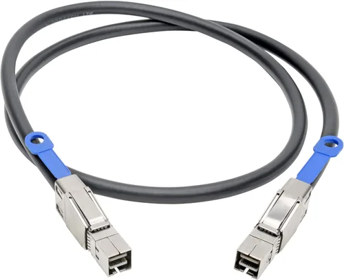Vista 2 de TRIPP LITE Cable Mini SAS externo HD, SFF-8644 a SFF-8644, 12 Gbps, 3.3 ft (S528-01M)