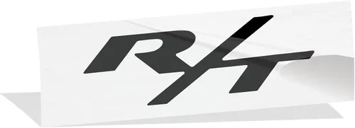 Vista 17 de R/T Emblema de Superposición Adhesivo - 2011-2026 Durango R/T (Naranja Brillante)