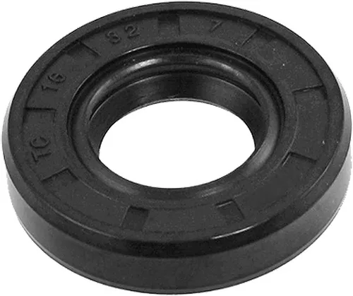 Vista 64 de uxcell - Sello de aceite de eje giratorio métrico 8x16x7 mm TC de doble labio de goma, negro
