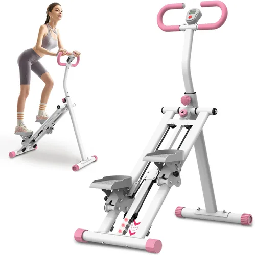 Vista 10 de Stair Stepper for Home-Upgrade Vertical Climber Workout Machine for Full-Body Exercise Climber Fitness Equipment with Stable Frame Adjustable