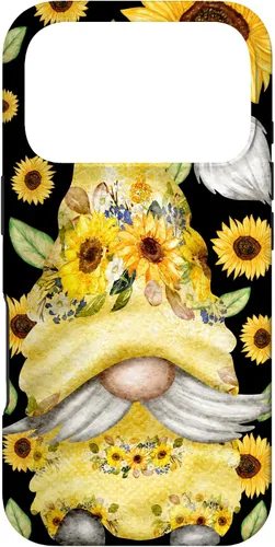 Vista 30 de Sunflower Gnome for Summer Garden Mom Cute Floral Pattern Case for iPhone 17
