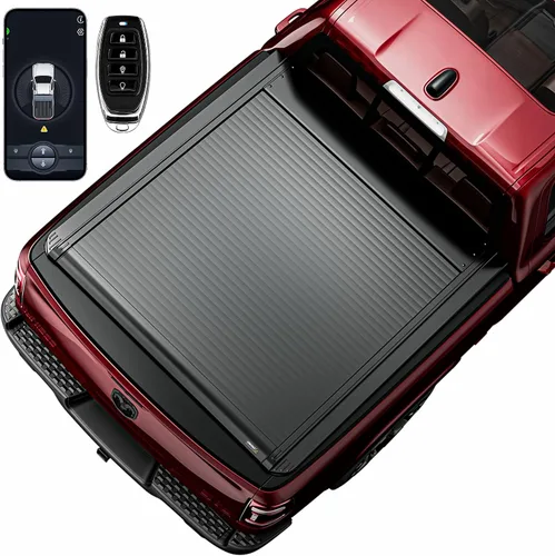 Vista 17 de ONINE Pull-Lock-Go Funda retráctil rígida para tonel, ajuste personalizado 2015-2026 Chevy Colorado/GMC Canyon, cama de camión de 5 pies (156.7 cm)