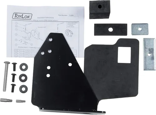 Vista 2 de Lippert 337112 RV ToyLok Kit de montaje para caja de camión