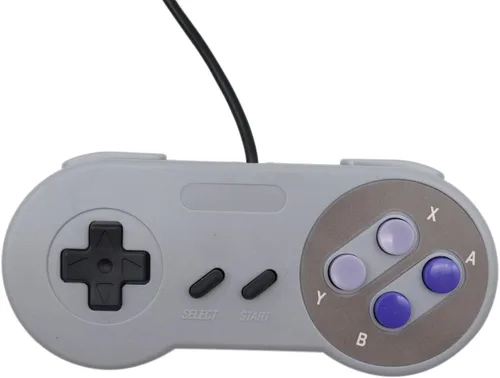 Vista 5 de NGHTMRE Paquete de 2 almohadillas de repuesto para mando a distancia premium para Nintendo SNES System Console Replacement Controller 6FT SNS-005
