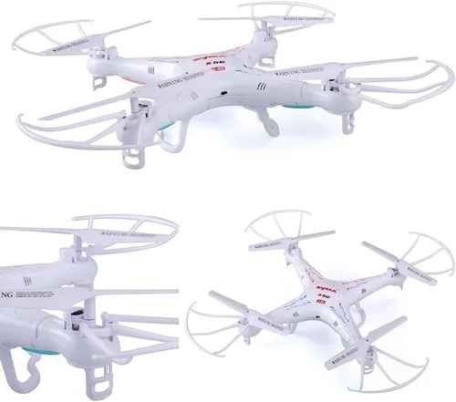 Vista 3 de Syma X5C-1 Explorers - Dron quadcóptero de 2.4Ghz 4CH 6 ejes Gyro control remoto con cámara