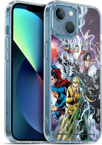 Vista 85 de Head Case Designs Funda de gel con licencia oficial de la Liga de la Justicia DC Comics #10 Darkseid War Comic Book Cover