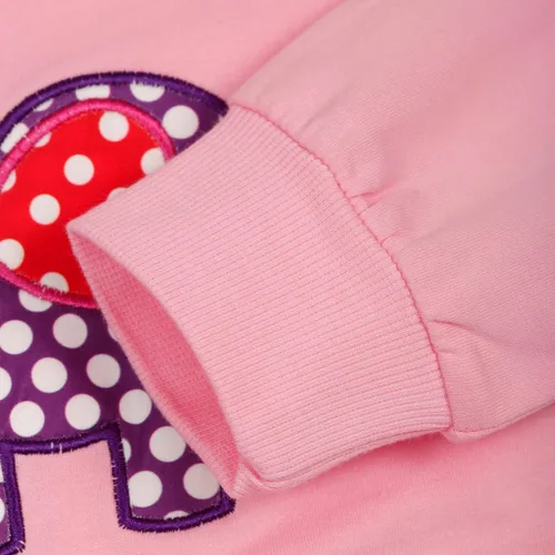 Vista 105 de Sudaderas para niñas pequeñas, cuello redondo, sin botones, de manga larga, para invierno, casual, ropa 2T-7T, Dinosaurio