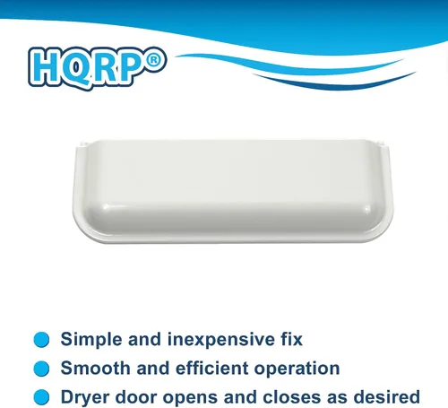 Vista 3 de HQRP Reemplazo de manija de puerta de secadora para Whirlpool W10861225 W10861225VP W10714516 AH11731583 AP5999398 EA11731583 EAP11731583 PS11731583