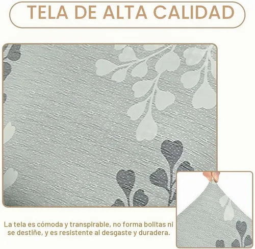 Vista 6 de Funda elástica para silla mecedora de guardería, funda estampada para sillón con acento mecedor, para sala de estar, dormitorio, oficinas, 01