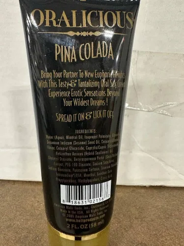 Vista 3 de Hott Products Oralicious - Paquete de 3 unidades, Pi?a Colada