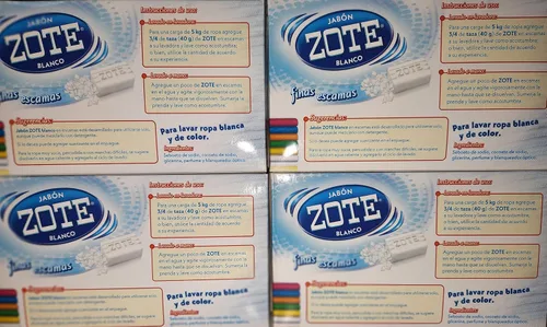 Vista 2 de My Brand Jabon Zote Blanco - Copos de lavandería (4), paquete de 3