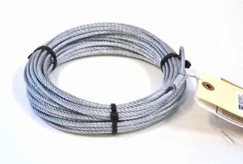 Vista 2 de WARN 69336 Accesorio para cabrestante: cable de acero con extremo y terminal de bucle, 5/32 pulgadas de diámetro x 55 pies de longitud, negro
