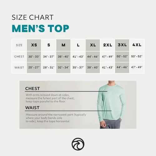 Vista 5 de Vapor Apparel - Camiseta de manga larga para hombre con protección solar UPF 50+ UV