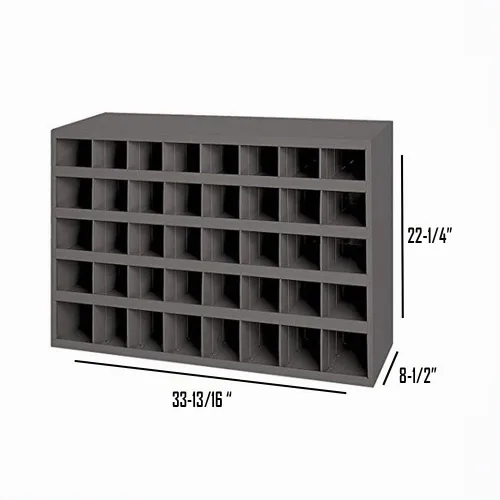 Vista 5 de Kit surtido de 5,445 piezas de herramientas gruesas de grado 5 con tornillos hexagonales, tuercas hexagonales, tuercas de nailon, arandelas y dos