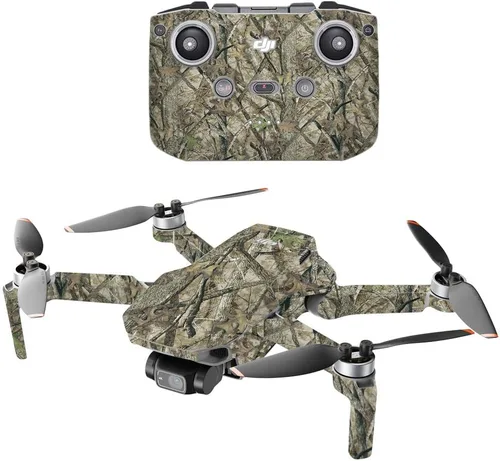 Vista 12 de MightySkins - Compatible con DJI Mini 2 Dron portátil - Artic Camo Funda protectora de vinilo duradera y única Fácil de aplicar, quitar