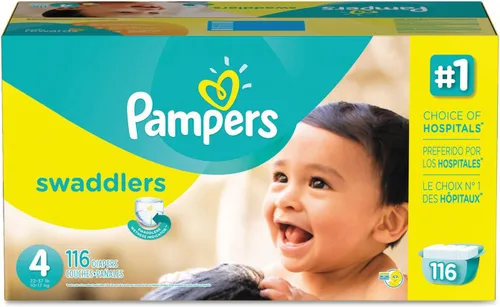 Vista 2 de Pampers Pañales Swaddlers, talla 3, 174