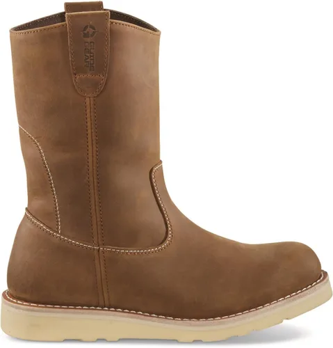 Vista 3 de Guide Gear Wedge 10” Wellington Work Boots for Men, Mid-High, Leather Shoes, Moisture-Wicking Lining