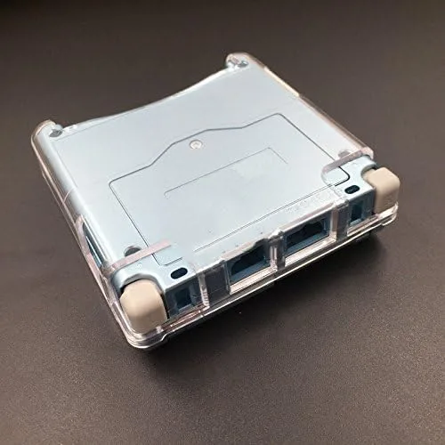 Vista 5 de Transparente Funda de Protección Carcasa para Gameboy Advance SP GBA SP consola de juegos funda de vidrio
