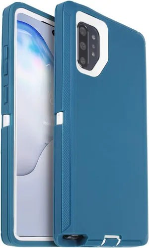 Vista 9 de AICase Funda para Galaxy Note 10, protección contra caídas de cuerpo completo, resistente, con protector de pantalla, a prueba de golpes, caídas