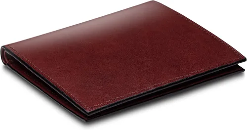 Vista 2 de Bosca Cartera de piel italiana para hombre 12 bolsillos
