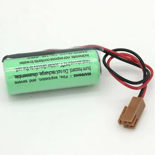 Vista 3 de BALOLO CR17450SE-R - Batería PLC CR17450SE-R 3V 2500mah para A98L-0031-0012 Sistema CNC CR17450se-r 3V Batería con enchufe