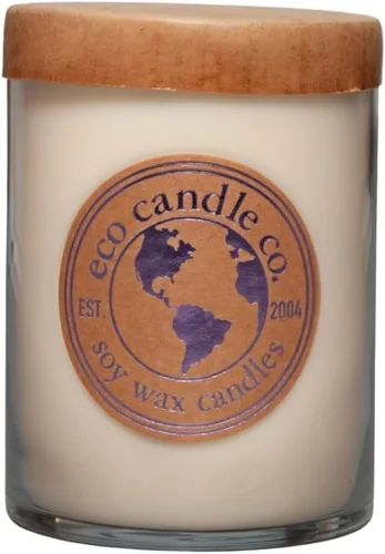 Vista 14 de Eco Candle Co. Vela Reciclada, Gardenia y Guayaba, 6 oz. – Aromas de Gardenia, Jazmín, Guayaba y Verdes Tropicales – 100% Cera de Soja, Sin Plomo
