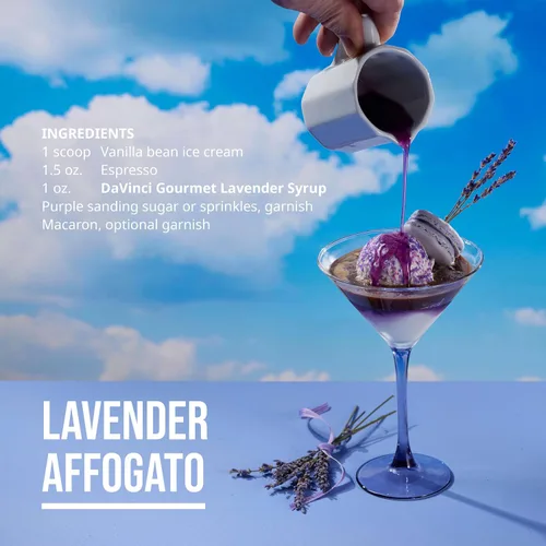 Vista 6 de DaVinci Gourmet - Jarabe de lavanda, 25.4 onzas líquidas (paquete de 1)