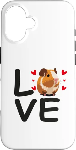 Vista 32 de I Love Guinea Pigs, Cute Guinea Pig Case for iPhone 17