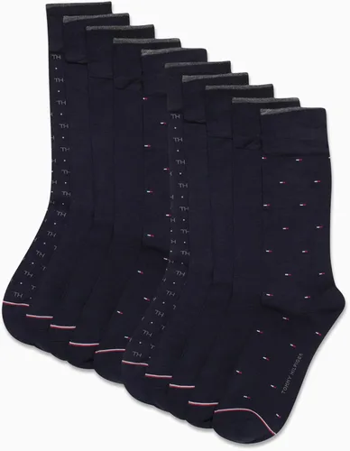 Vista 2 de Tommy Hilfiger Men's Dress Socks - Classic Comfort Crew Sock (10 Pack)