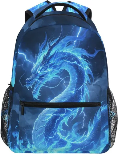 Vista 12 de Kcldeci Mochila escolar para niños pequeños, diseño de leopardo, leopardo, arcoíris, para niños, niñas, mochila escolar para libros de primaria A01