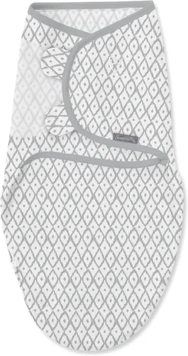 Vista 11 de SwaddleMe - Manta original para bebé, talla S/M, de 0 a 3 meses, paquete de 5 (diseño de amapolas bonitas)
