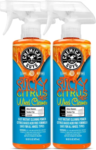 Vista 9 de Chemical Guys CLD10516 Gel limpiador de ruedas cítrico pegajoso, (seguro para todos los tipos de ruedas), funciona en automóviles, camiones, SUV