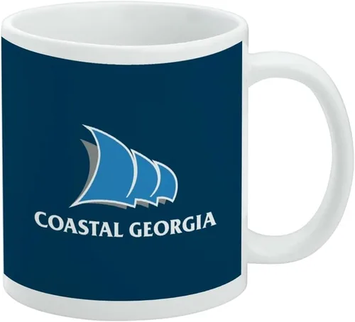 Vista 23 de Taza de cerámica con el logotipo principal de la Universidad Rider, taza de regalo novedosa para café, té y bebidas calientes, 11oz, blanca