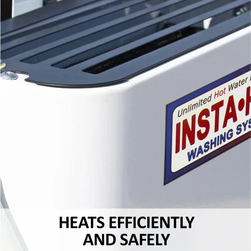 Vista 6 de Sistema de lavado equino portátil original Máxima comodidad con agua caliente instantánea Caballo cómodo y sin estrés