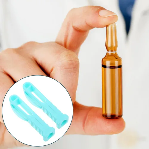 Vista 4 de Hemoton Abridor de laboratorio 6 unids mini abrebotellas reutilizable plástico frasco rompedor ranura diseño enfermera herramienta